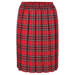 Tartan Box Pleat Skirt (MTO)