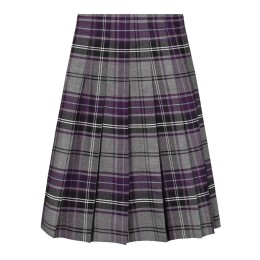 Tartan Stitch Down Pleat Skirt (MTO)